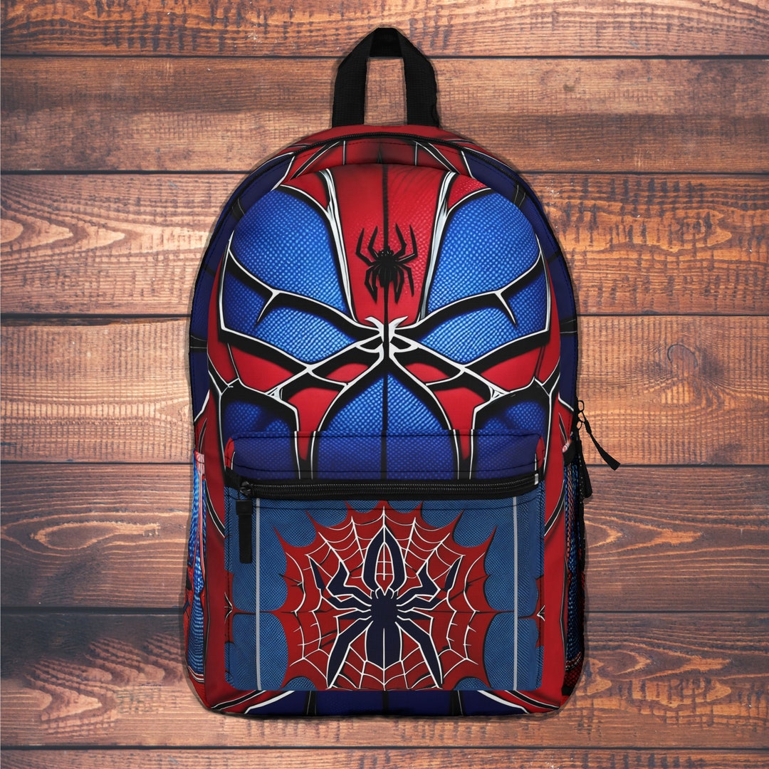 Backpack Spiderman Bag for School Backpack Superhero Spiderman Etsy Singapore
