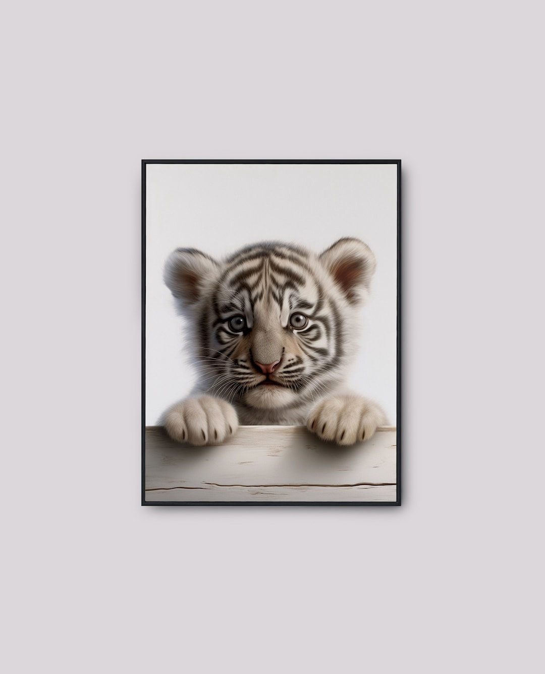 Adorable Baby Animals Poster Printable for Safari Baby Animal Prints