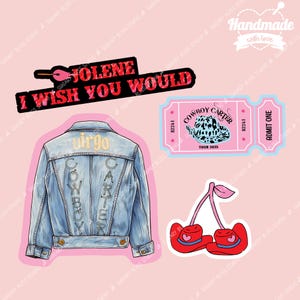 Beyoncé Fan Beyhive Aufkleber Geschenk Pack Cowboy Carter Tour Aufkleber Beyonce Aufkleber Konzert Merch Cowgirl Liebhaber Rosa Hübsches Geschenk