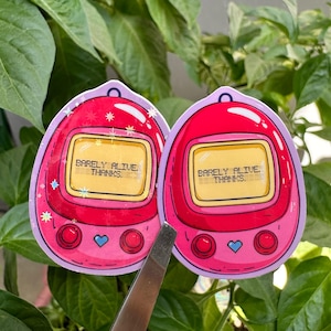 Adesivo Tamagotchi Gigapet Nostalgic Y2K Primi anni 2000 e 90 Adesivo per bambini per bottiglie d'acqua o adesivi per laptop Adesivo rosa carino per Kindle