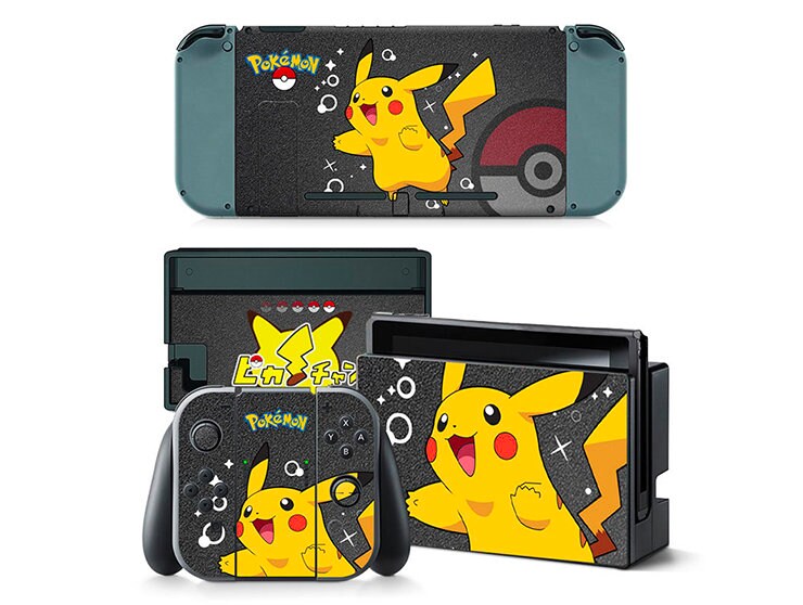 Pokemon Switch V1/V2 Skin. Joycons & Console Decal for Protect Etsy
