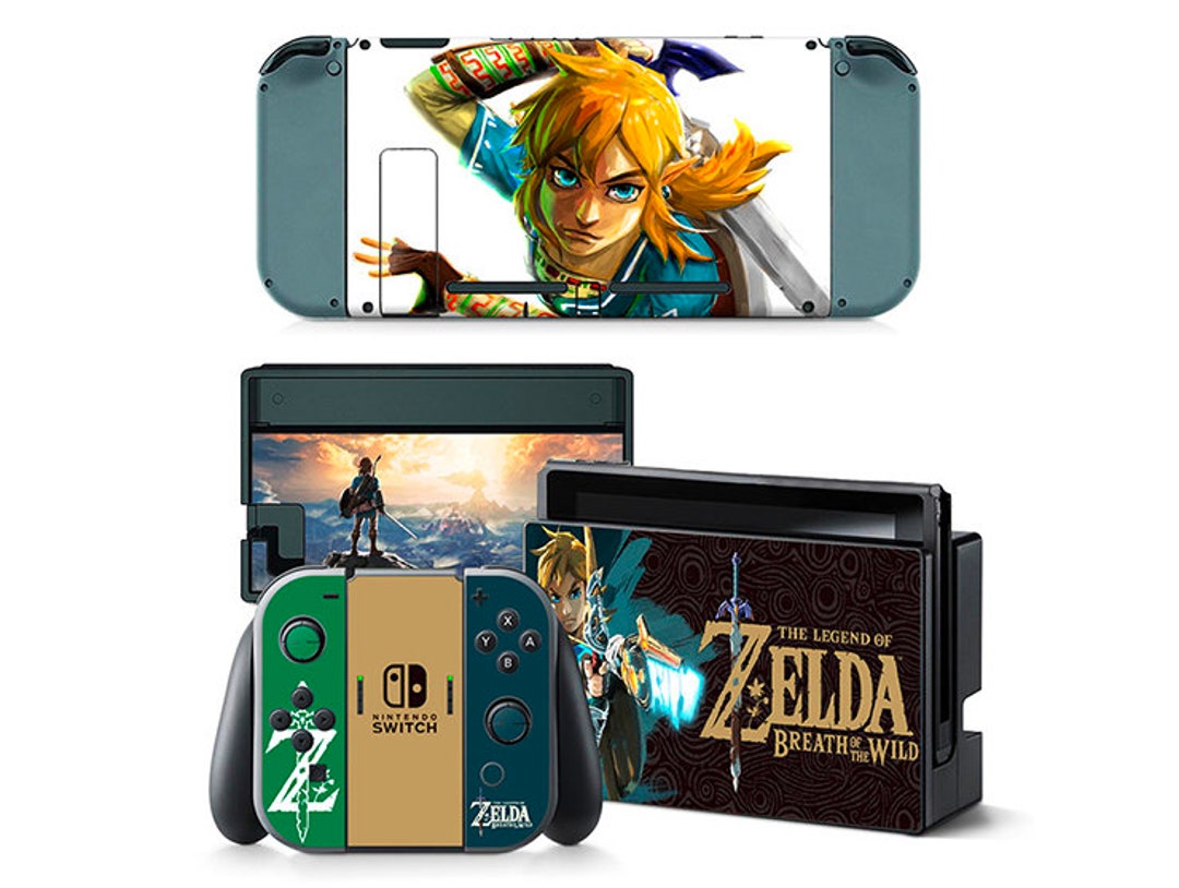 Zelda Switch V1/V2 Skin. Joycons & Console Decal for Protect Etsy