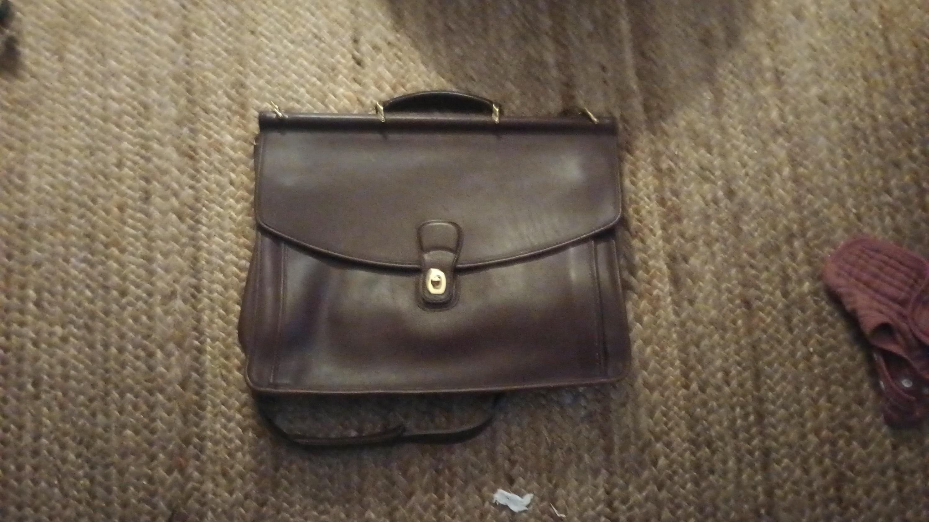 Coach Briefcase - Etsy