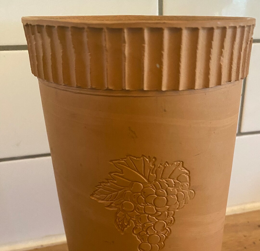 Vintage Italian Terracotta Wine Cooler Etsy