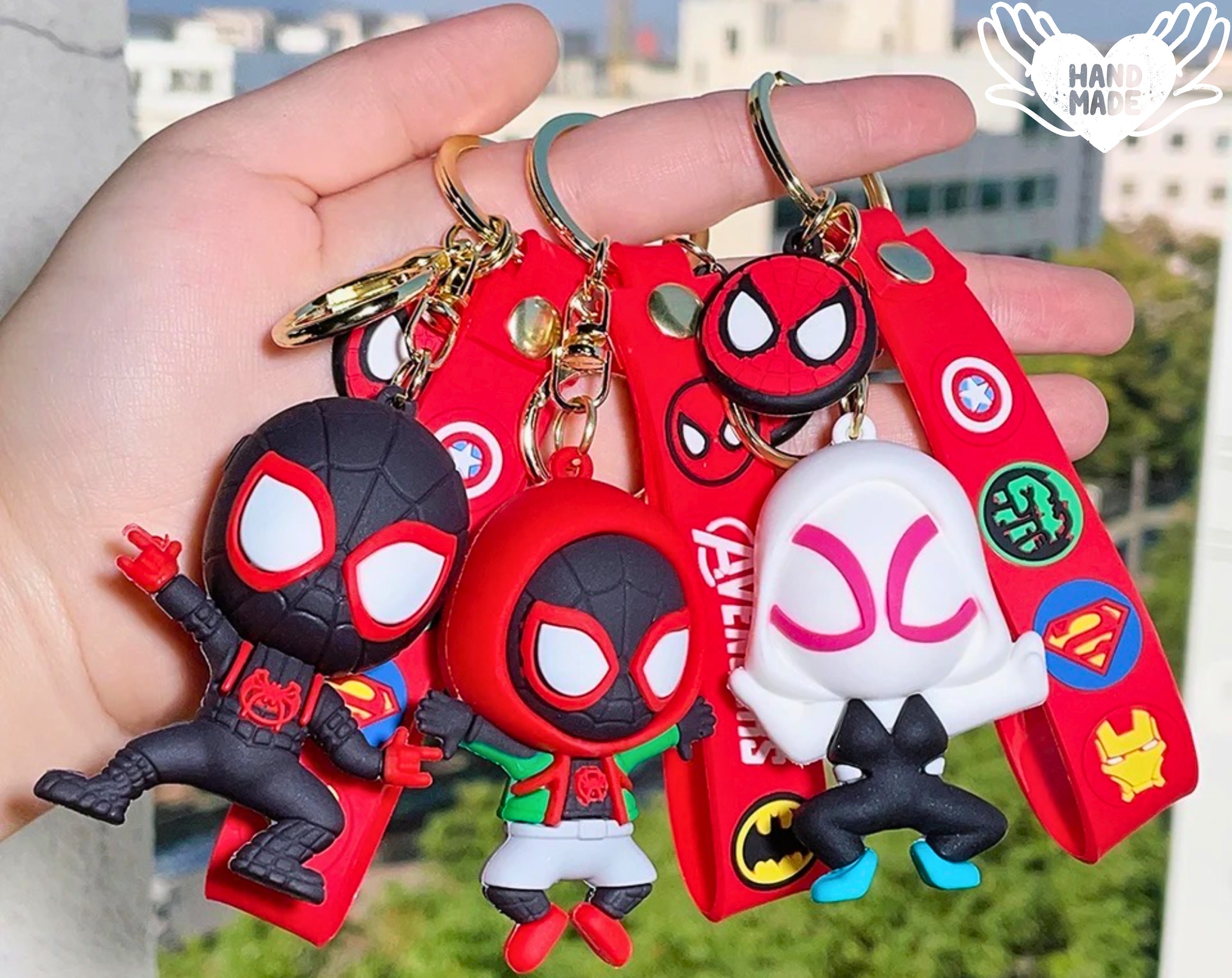 Spiderman Charms 🕸️🕷️!! #fypシ #spiderman #smallbusiness