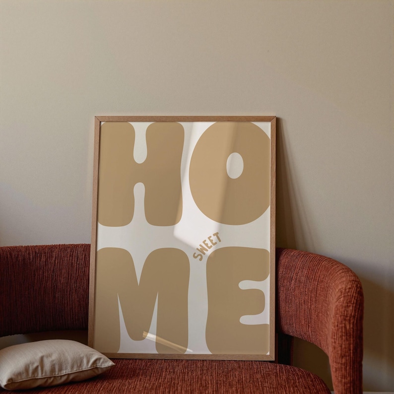 home-sweet-home-digital-download-retro-neutral-beige-tan-trendy