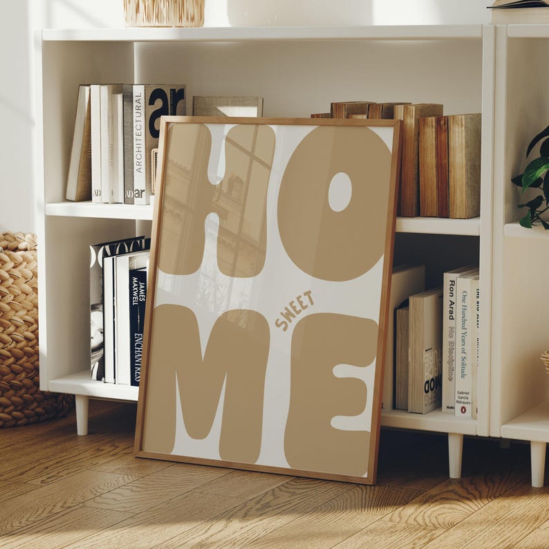 home-sweet-home-digital-download-retro-neutral-beige-tan-trendy