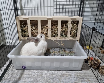 BunnyGraze Standing Hay Station