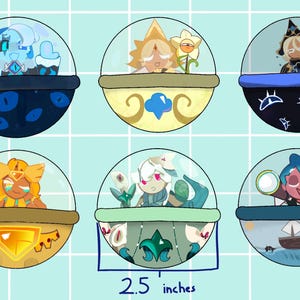 Cookie Run Keychains