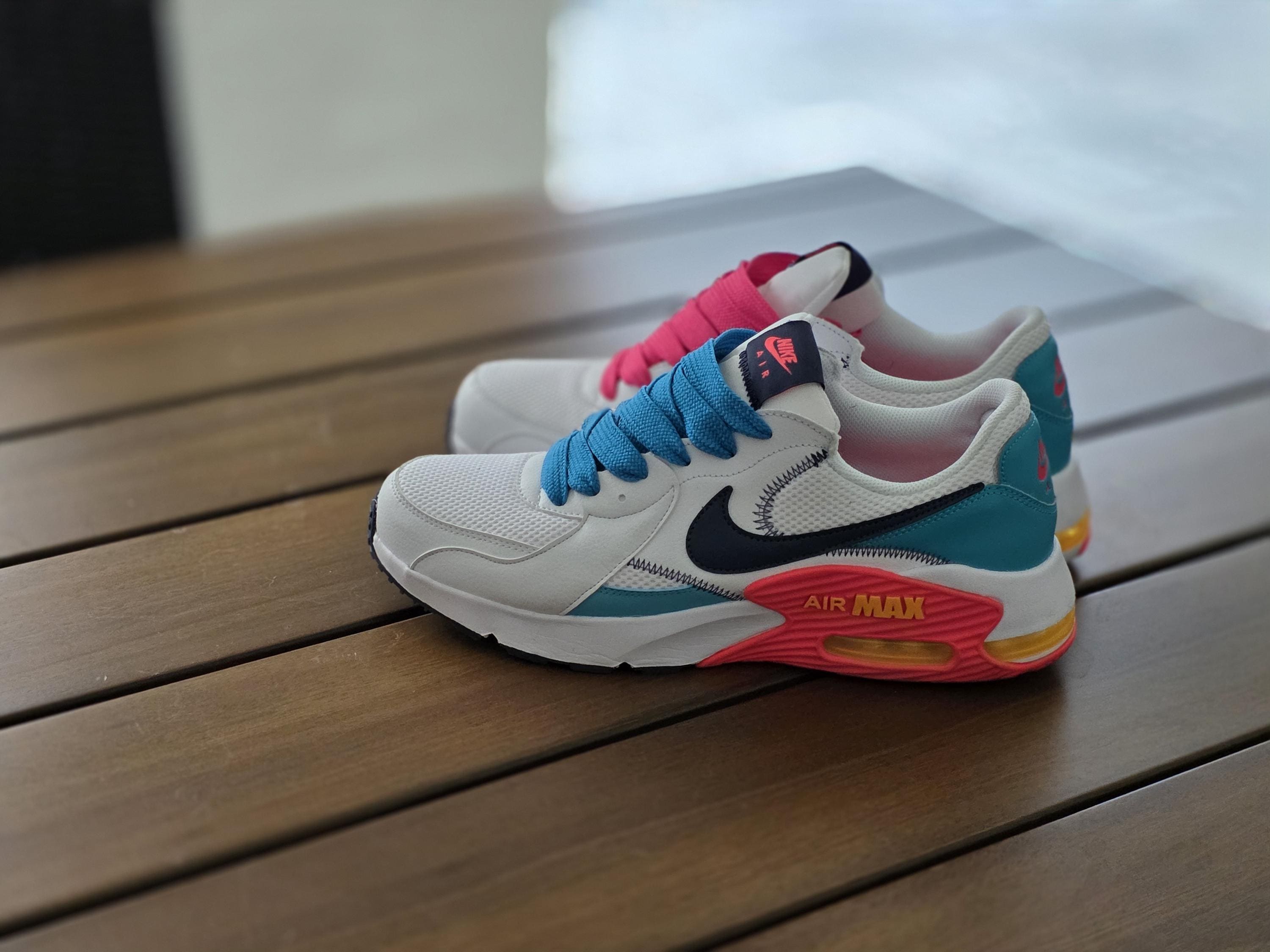 air max excee red white and blue