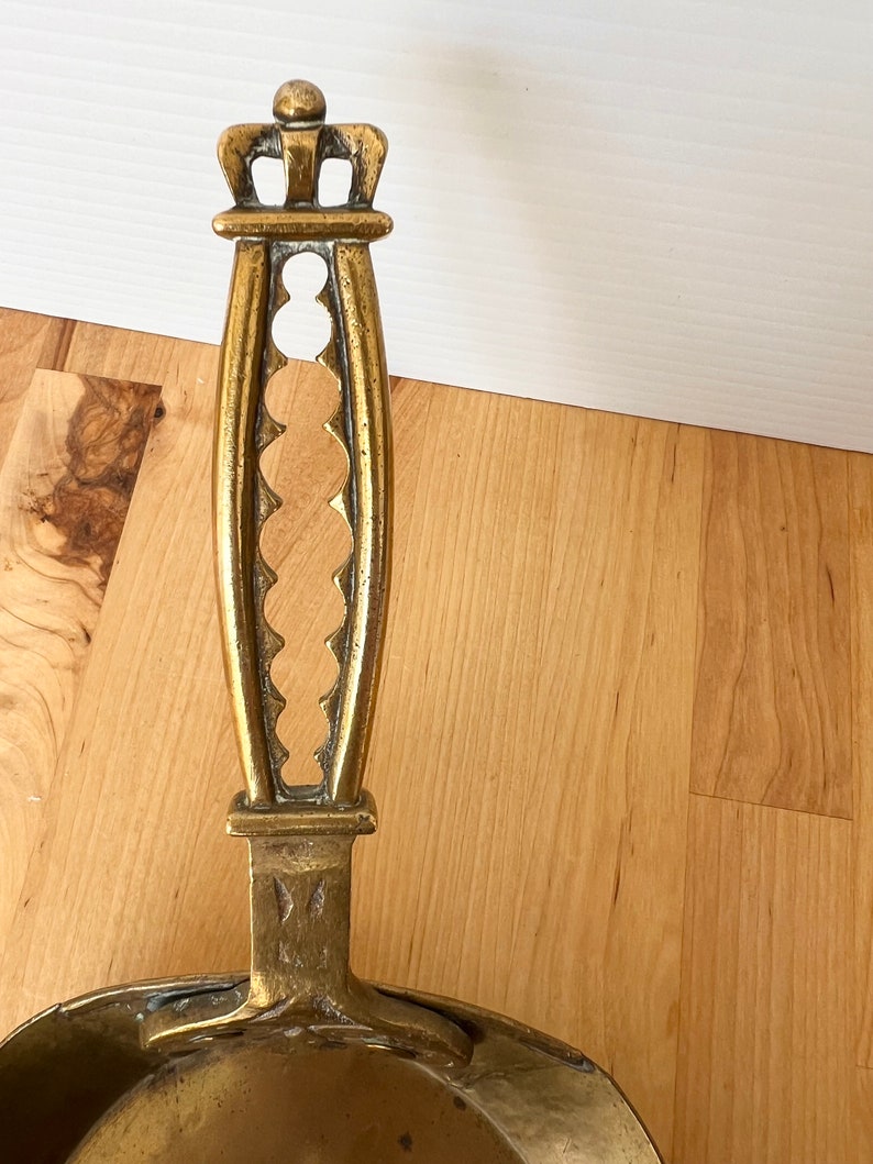 Vintage Brass Dustpan, Fireplace Tool, Shovel Etsy