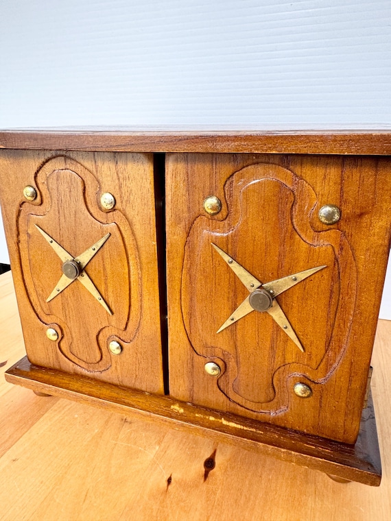 Vintage Jewelry Armoire, Box