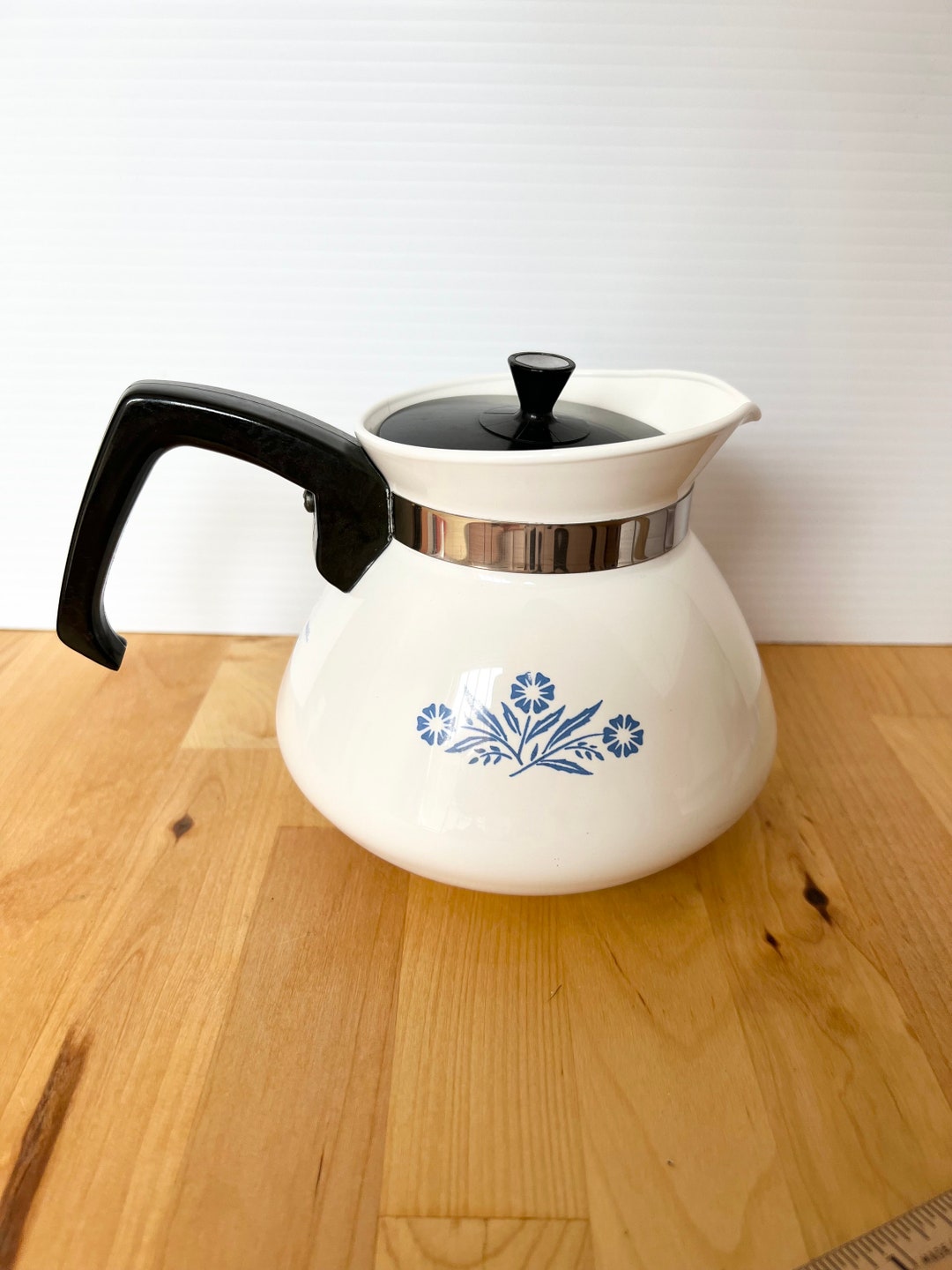 Corningware Cornflower Blue Tea, Coffee Kettle, 6 Cup 1.5 Quart Etsy