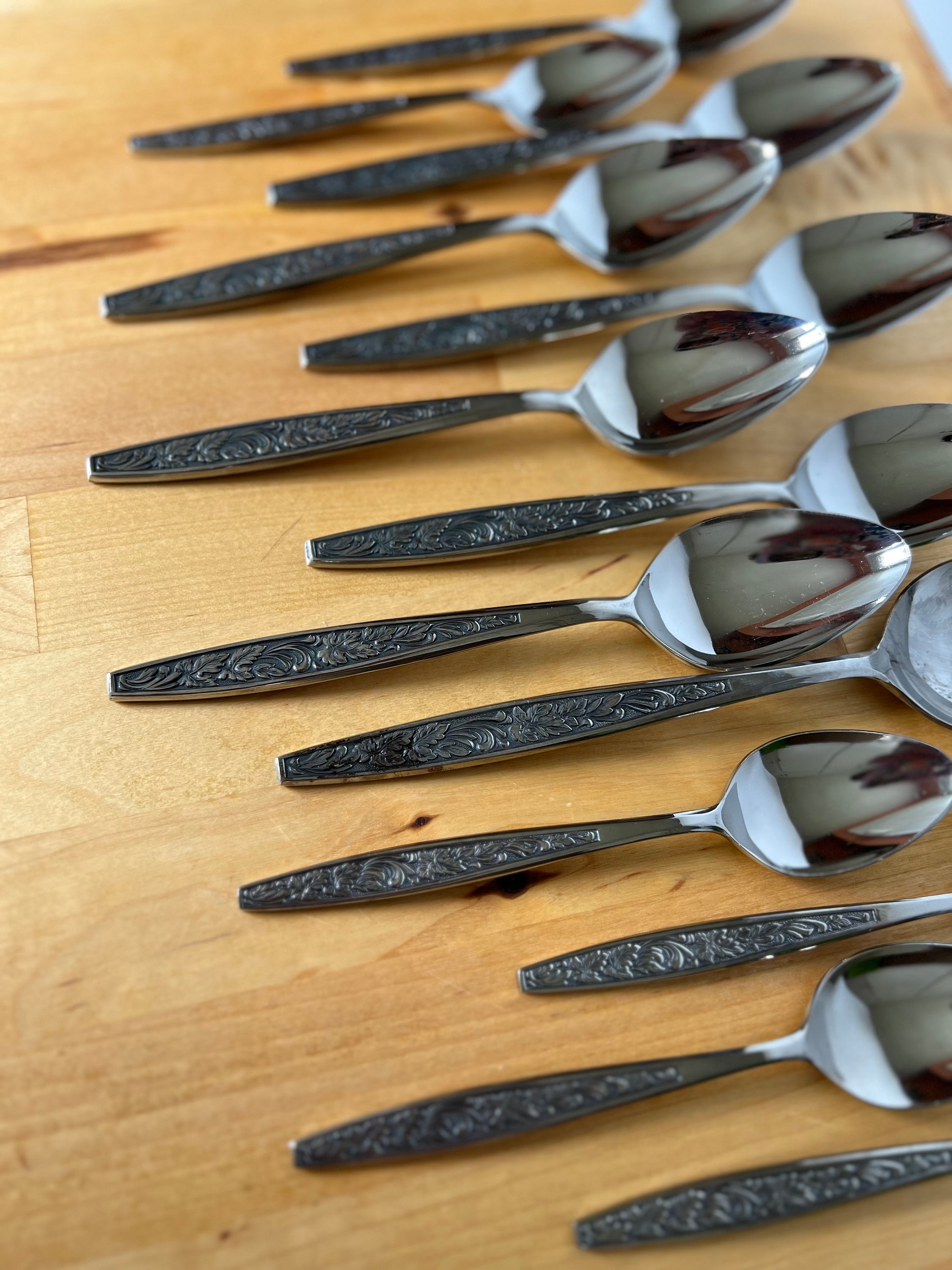 Vintage Stamped Stylecraft Stainless Japan Flatware Set SYF20 Etsy