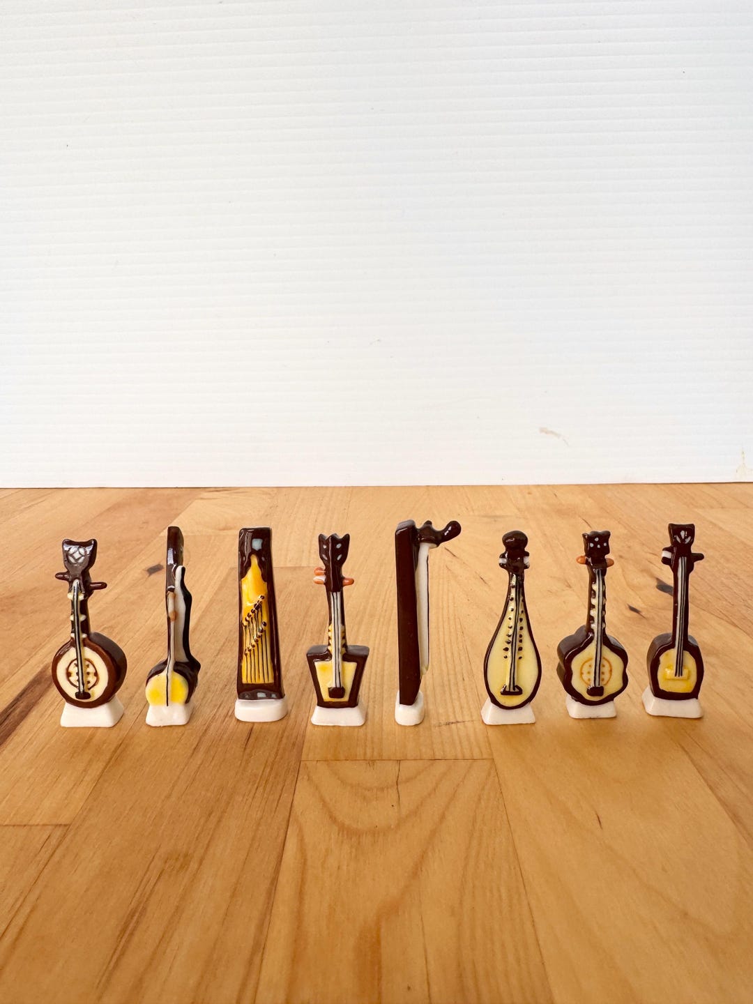 Vintage Set of 8 Miniature Musical Instruments - Etsy