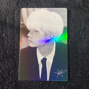 Fanmade Stray Kids Bang Chan Holo Photocard