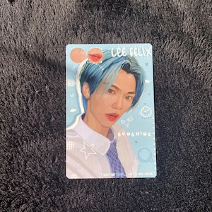 Fanmade Stray Kids Felix Photocard