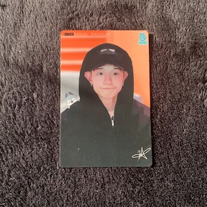 Fanmade Stray Kids Bang Chan Photocard