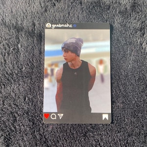 Fanmade Stray Kids Bang Chan Photocard
