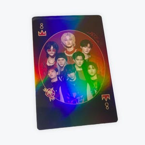 Fangemachte Stray Kids Holo Fotokarte