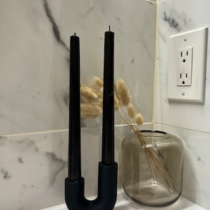 Stylish Candle holder . Taper candle holder . Home goods . Aesthetic . Minimalist . Modern