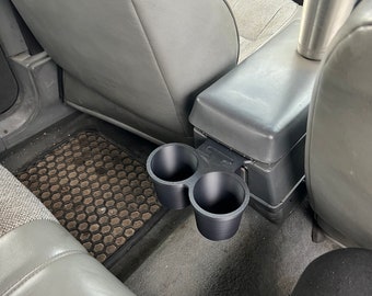 Fits Jeep Cherokee xj cupholders removable rear seat (1984-1996)