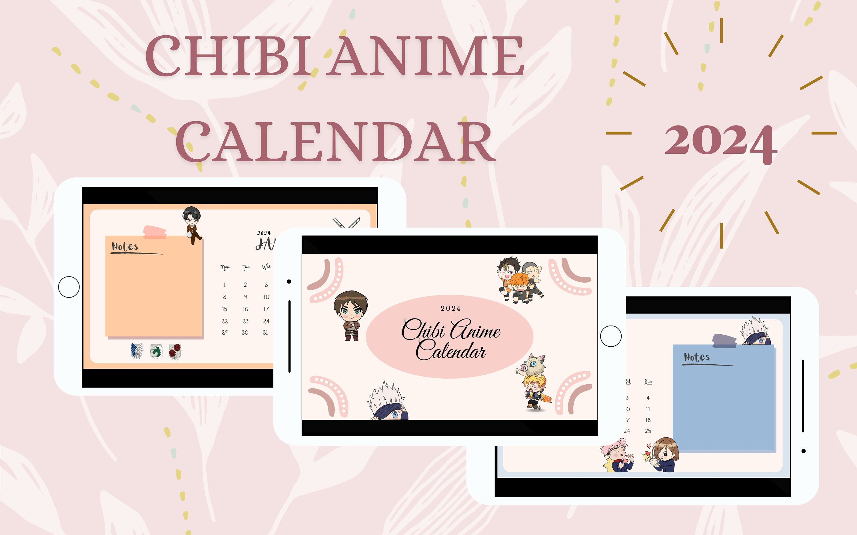 Calendário 2022  Anime paper, Anime akatsuki, Anime crafts