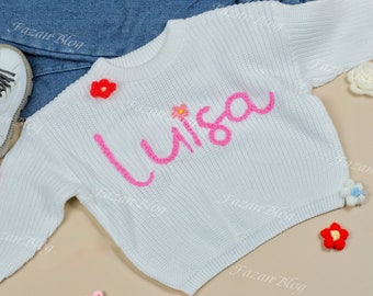 Customized Infant Sweaters: Embroider Their Name for Cherished Keepsakes