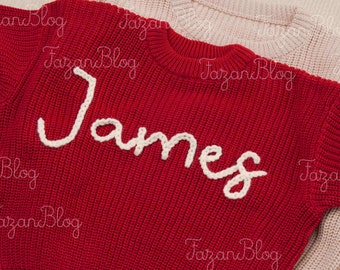 Handcrafted Personalized Baby Sweaters: Cherished Gifts Made with Love and Care!