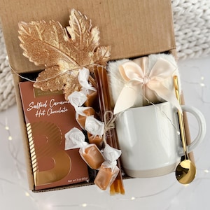 Cozy Fall Gift Box: Self-Care Package with Mug & Socks