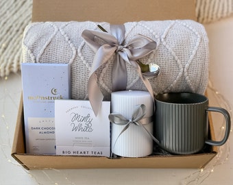 Sympathy Gift Box, Care Package For Her, Care Package gift, Sending Love and Hugs, Thinking of you Gift Box, Hygge Gift Box With Blanket