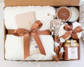 Cozy Fall Gift Box for Her, Birthday Gifts, Autumn gift, Care Package, thanksgiving present