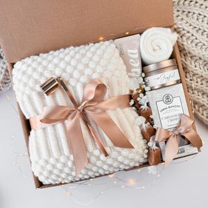 Caja de regalo de spa acogedora para ella: Paquete de relajación y autocuidado
