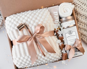 Cozy Spa Gift Box for Her: Relaxation Self-Care Package