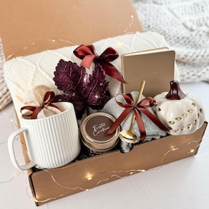 Hug In A Box, Encouragement Gifts, Hygge Gift Box, Thinking Of You, Cozy Care Package