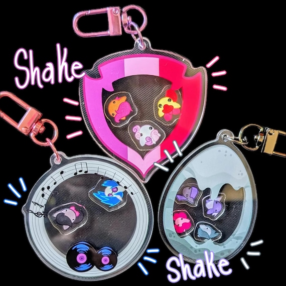 My Little Pony Shaker Keychains – Chibi Pie Sisters, Crusaders, Vinyl & Octavia