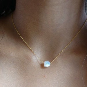 Rainbow-Moonstone Sterling Silver Pendant - GLE-Good Living Essentials