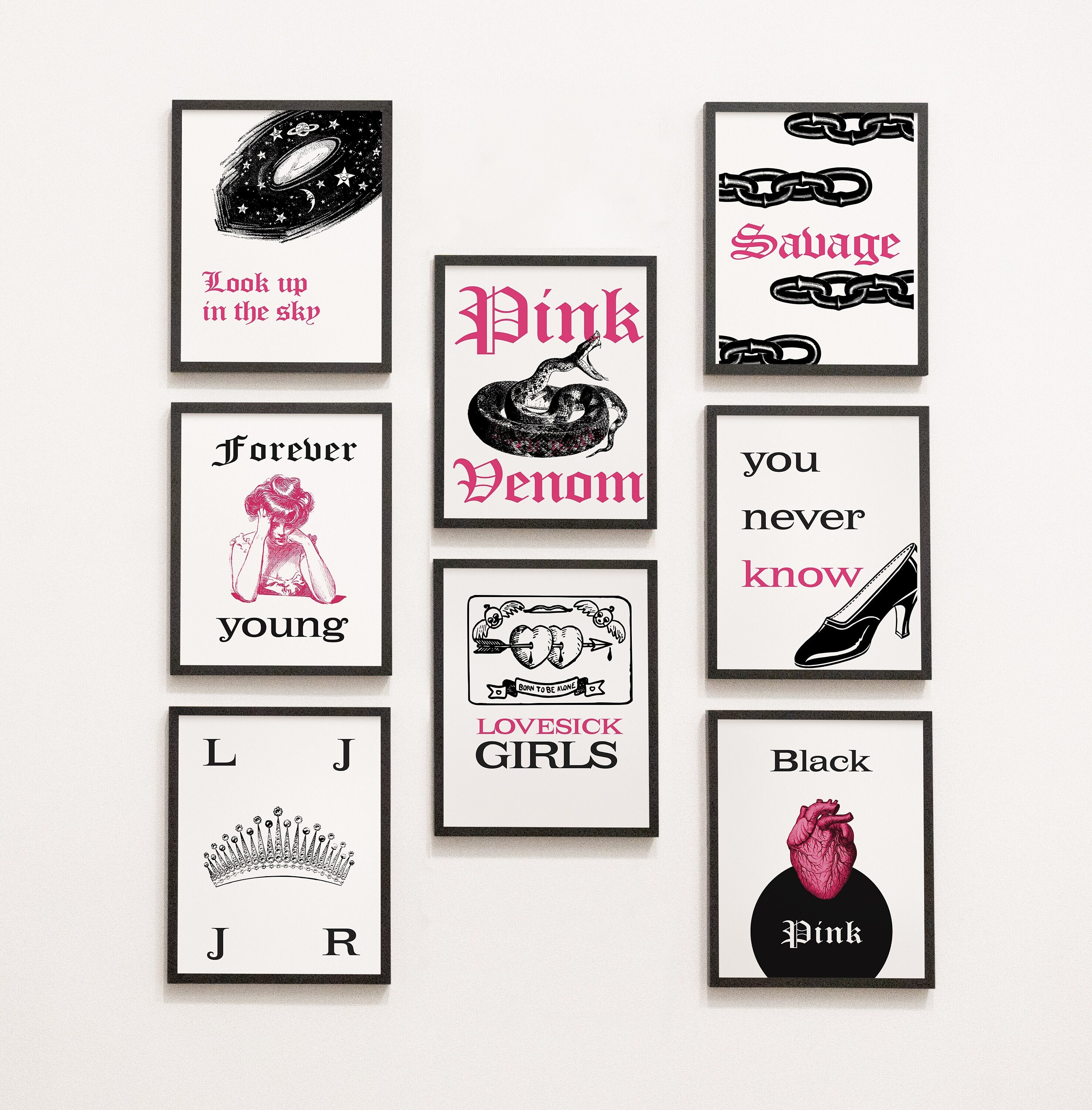 Blackpink Art Wall Blackpink Poster Blackpink Wall Art New Etsy Australia