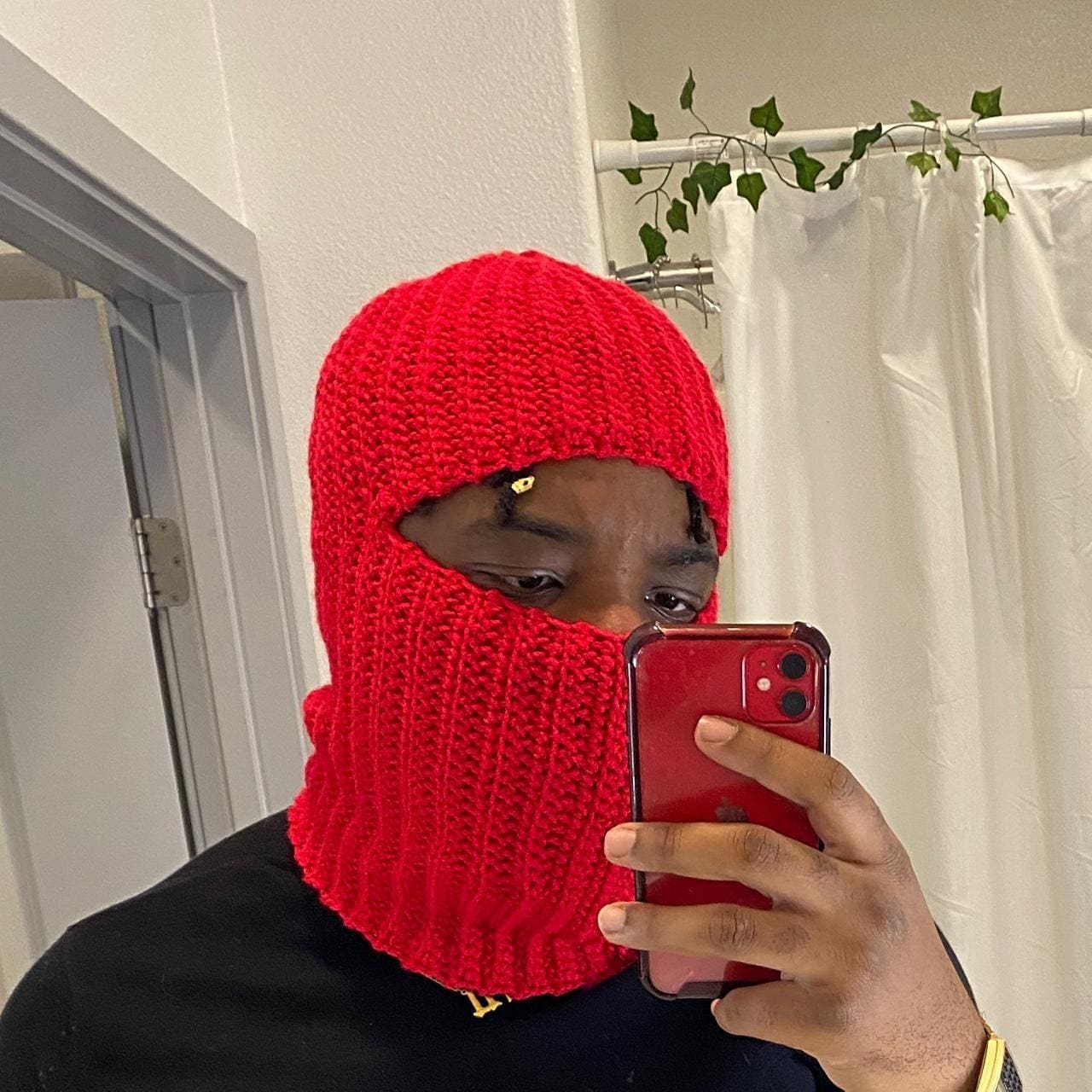 Buy Crochet Balaclava Ski Mask Online in India - Etsy