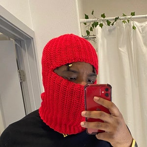 Gehäkelte Balaclava Ski Maske