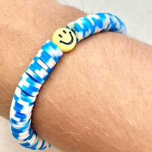 Heishi Bead Bracelet | Bracelet | Stretch Bracelet | Children&#39;s Bracelet | Custom Bracelet | Handmade Jewelry | Beads