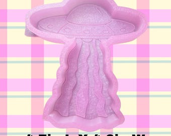 UFO Silicone Mold: Resin, Clay & Freshies Mold