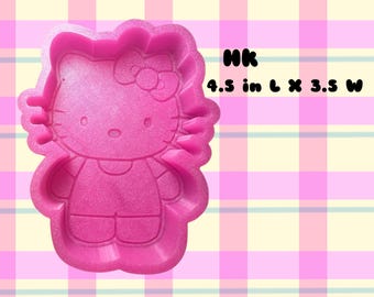 Kitty Silicone Mold: Freshies, Clay, Resin Art
