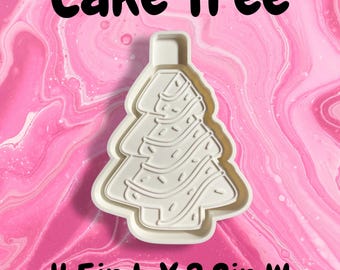 Cake Tree Silicone Mold: Freshies, Clay, Resin