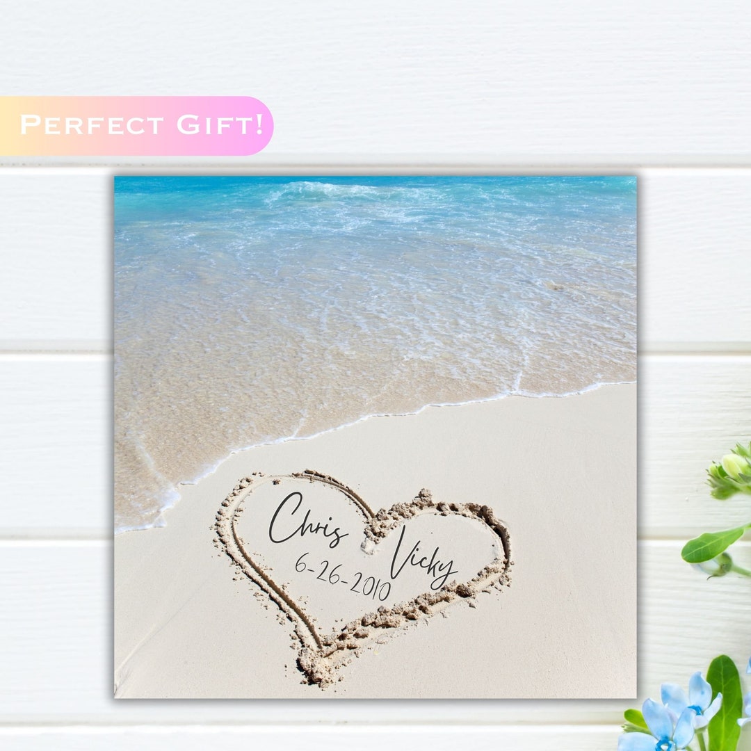 Custom Couple Gift, Personalized Wedding Gift, Personalized Anniversary ...