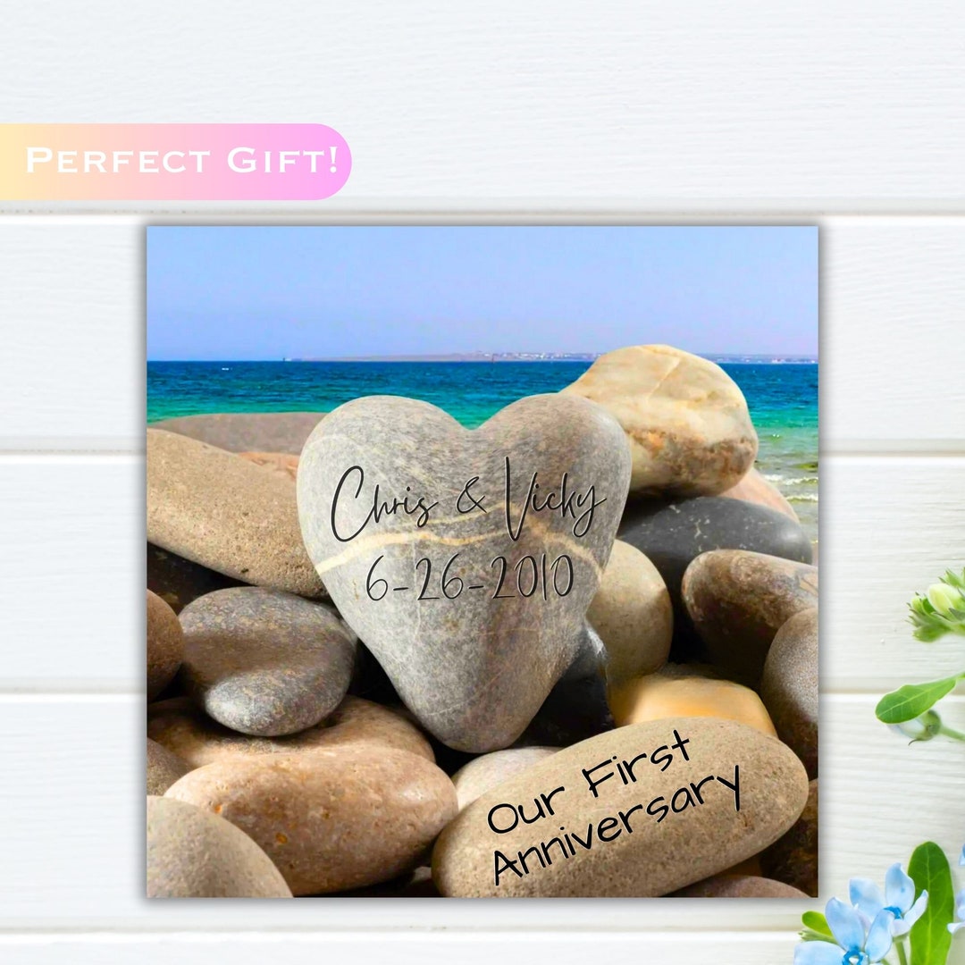 Custom Couple Gift, Personalized Anniversary Gift, Personalized Wedding ...