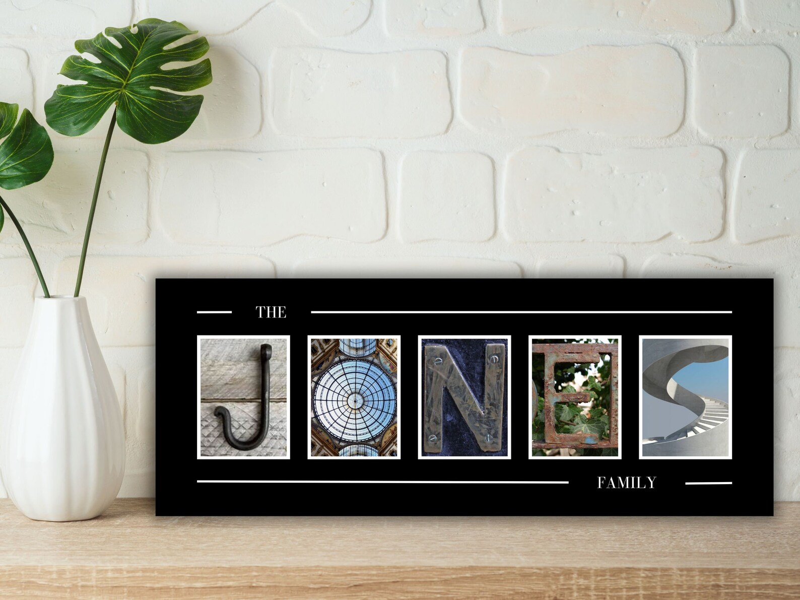 Last Name Wall Art Alphabet Photography Alphabet Art Name Wall Art