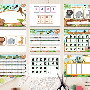 Animals Busy Book: Toddler Learning Activity (PDF Pattern) - Etsy