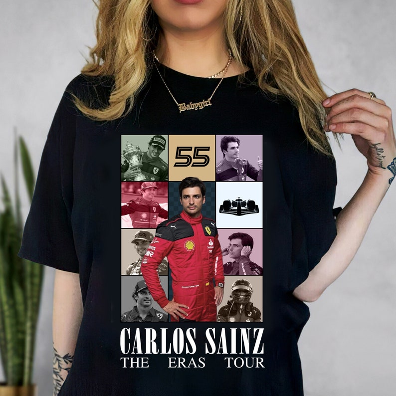 Carlos Sainz Jr the Eras Tour Shirt Carlos Sainz Sweatshirt - Etsy