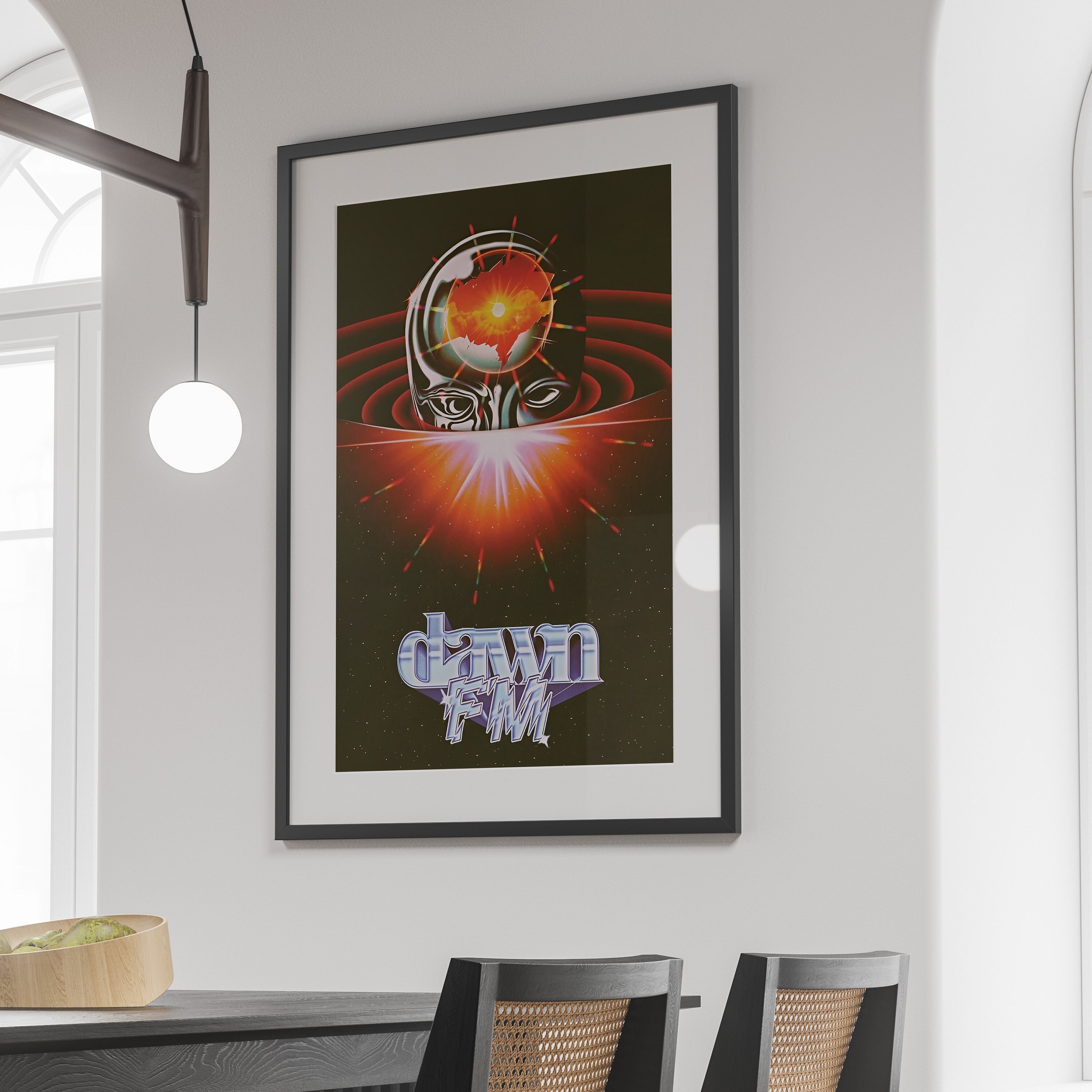 Discover Weeknds - Dawn FM Album Poster | Music Wall Art | Home Decor